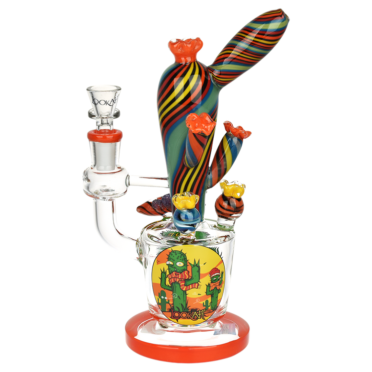 Lookah Cactus Bong | Side View