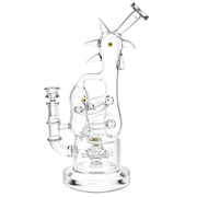 Lookah Chicken Recycler Bong | Back View