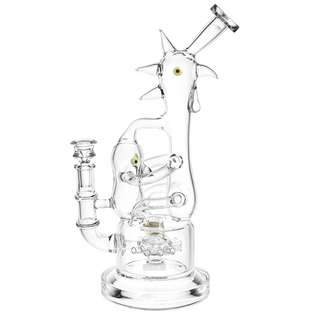 Lookah Chicken Recycler Bong | Back View