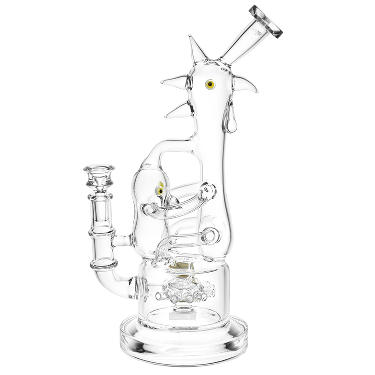 Lookah Chicken Recycler Bong | Back View