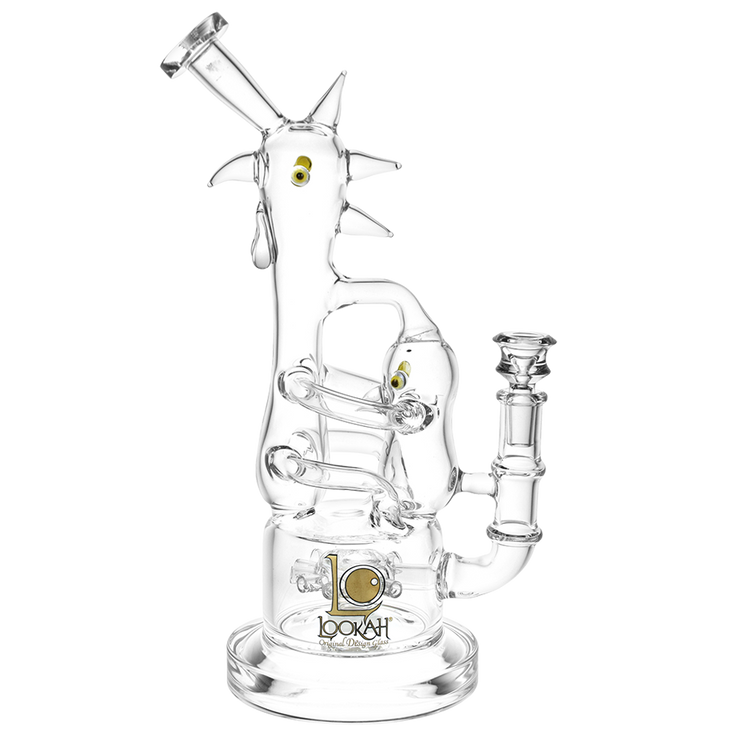 Lookah Chicken Recycler Bong | Clear