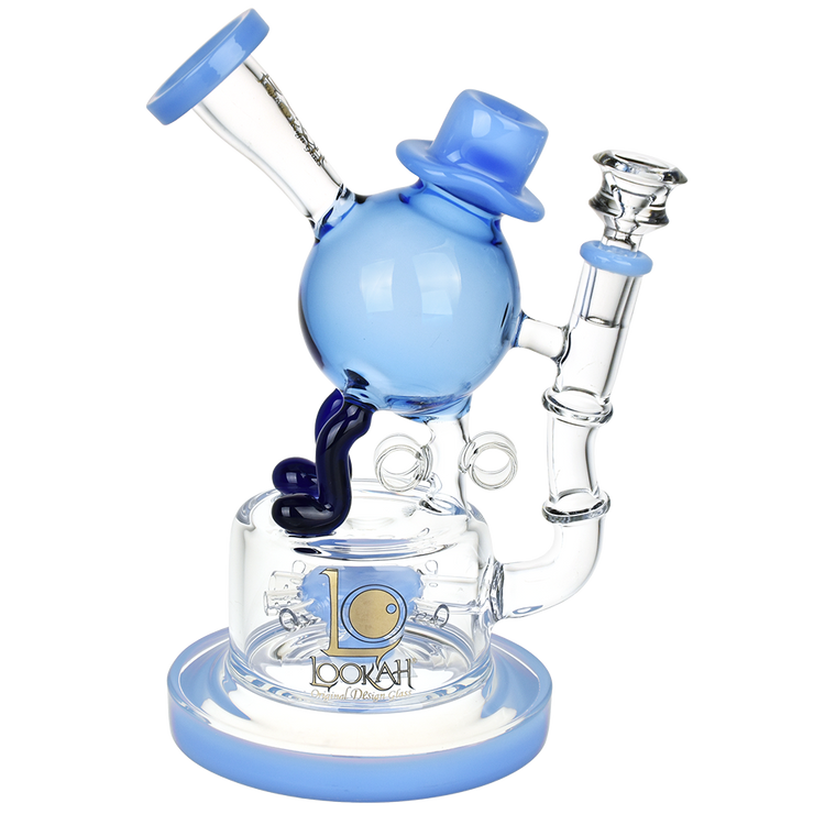 Lookah Dancing Hat Bong | Blue