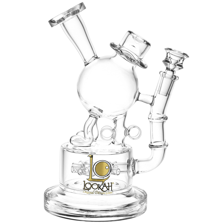 Lookah Dancing Hat Bong | Clear