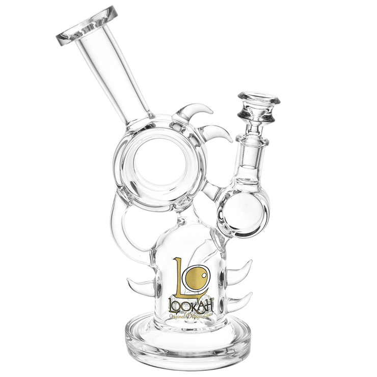 Lookah Hedgehog Recycler Bong | Clear