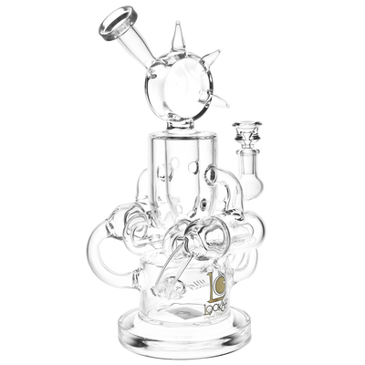 Lookah Robot Chicken Recycler Bong | Side View