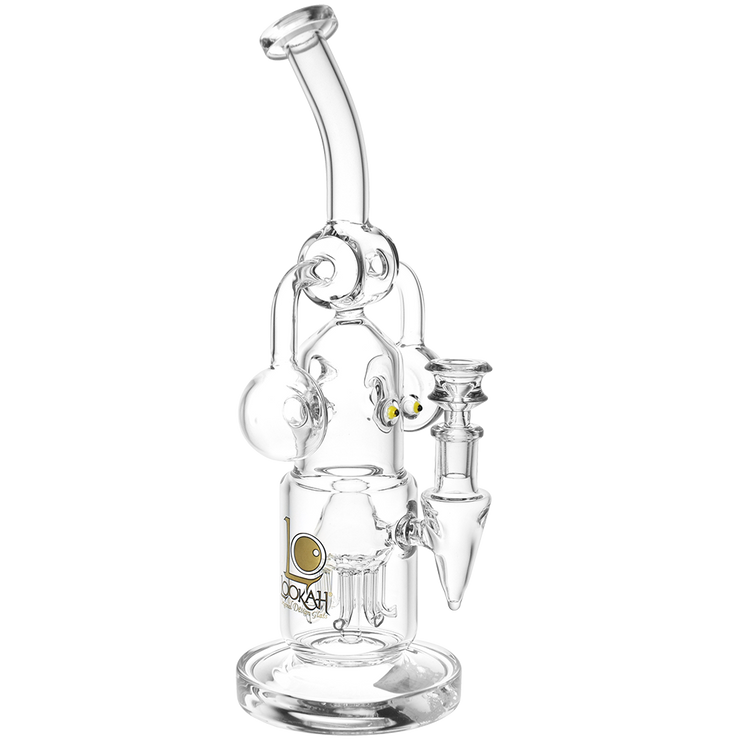 Lookah Robot Recycler Bong | Clear