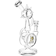 Lookah Spiked Recycler Bong | Back View