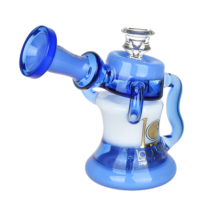 Lookah Top Recycler Bong | Blue