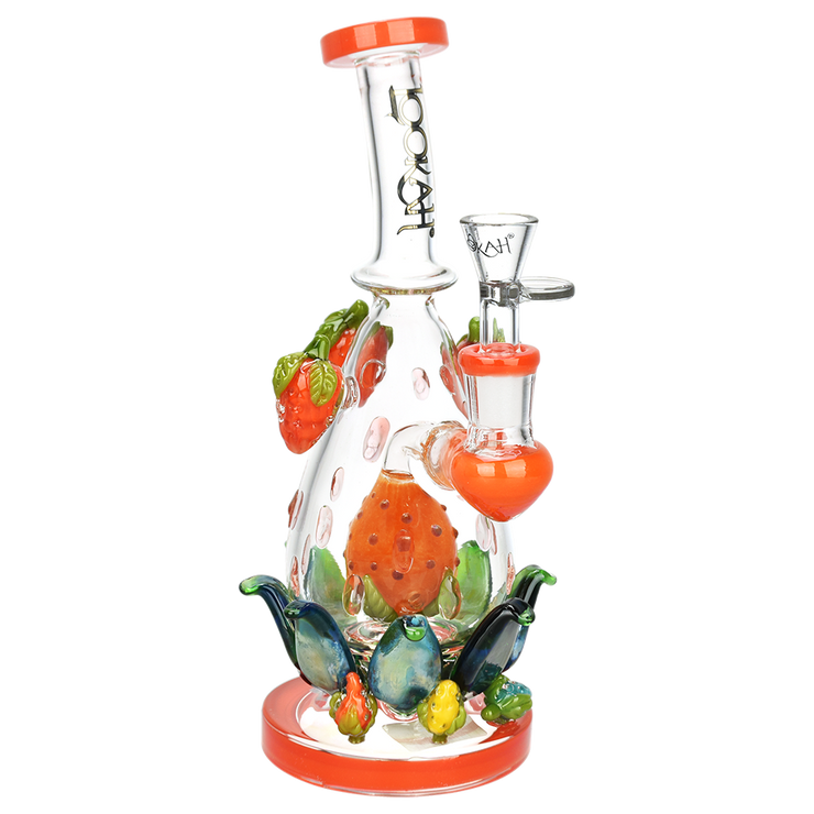 Lookah Very Berry Bong | Front View