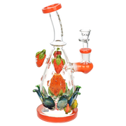 Lookah Very Berry Bong | Side View