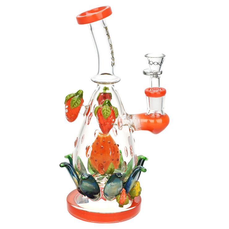 Lookah Very Berry Bong | Side View