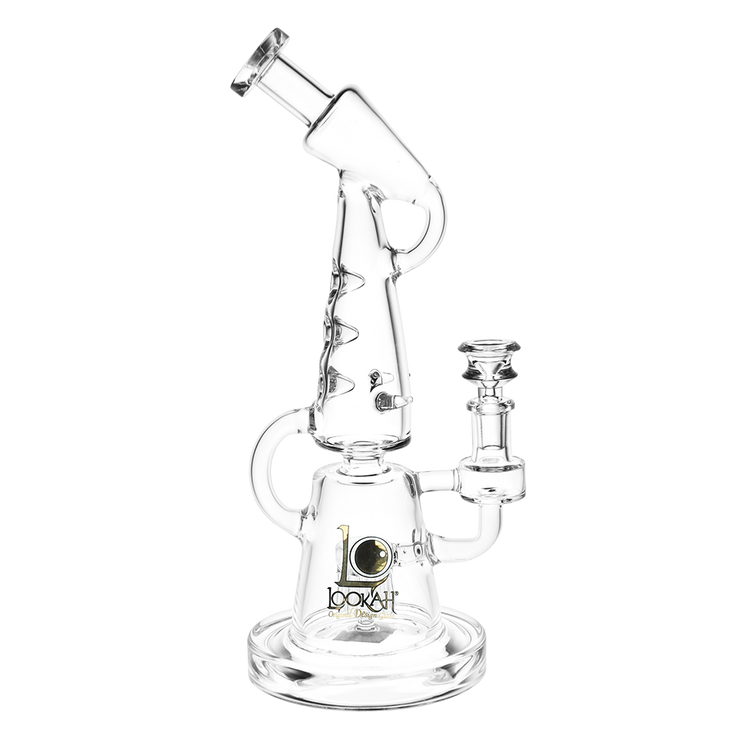 Lookah Wave Recycler Bong | Clear