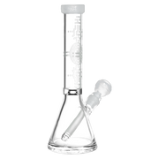 Milkyway Glass Bio-Encryption Beaker Bong | Back View