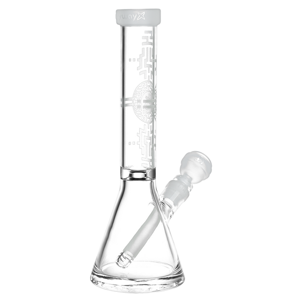 Milkyway Glass Bio-Encryption Beaker Bong | Back View