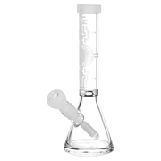 Milkyway Glass Bio-Encryption Beaker Bong | Front View