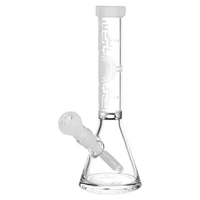 Milkyway Glass Bio-Encryption Beaker Bong | Front View