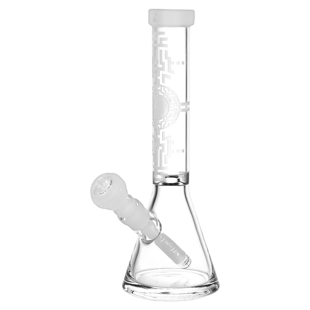 Milkyway Glass Bio-Encryption Beaker Bong | Front View