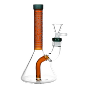 Milkyway Glass Bio-ID Beaker Bong | Back View