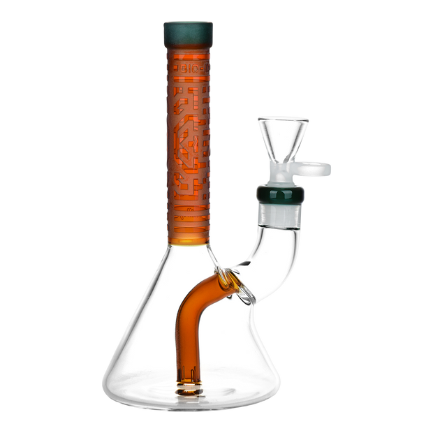 Milkyway Glass Bio-ID Beaker Bong | Back View