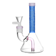 Milkyway Glass Bio-ID Beaker Bong | Blue & Pink