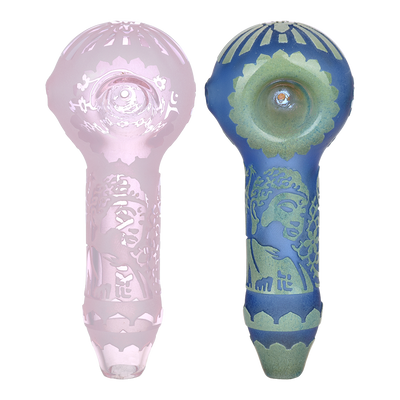 Milkyway Glass Buddha Spoon Pipe | Group