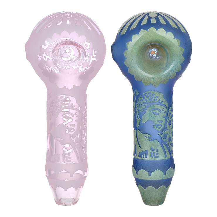 Milkyway Glass Buddha Spoon Pipe | Group