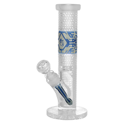 Milkyway Glass Crystallized Straight Tube Bong | Front View