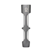 ONGROK Aluminum & Glass Chillum | Silver