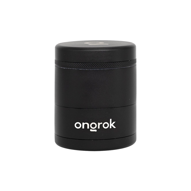 ONGROK Flower Petal Toothless Grinder | 2.2" | Black