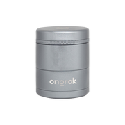 ONGROK Flower Petal Toothless Grinder | 2.2" | Silver