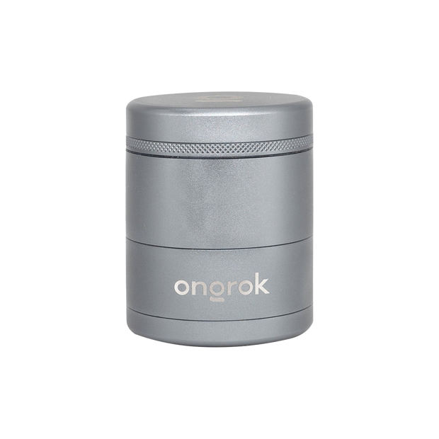 ONGROK Flower Petal Toothless Grinder | 2.2" | Silver