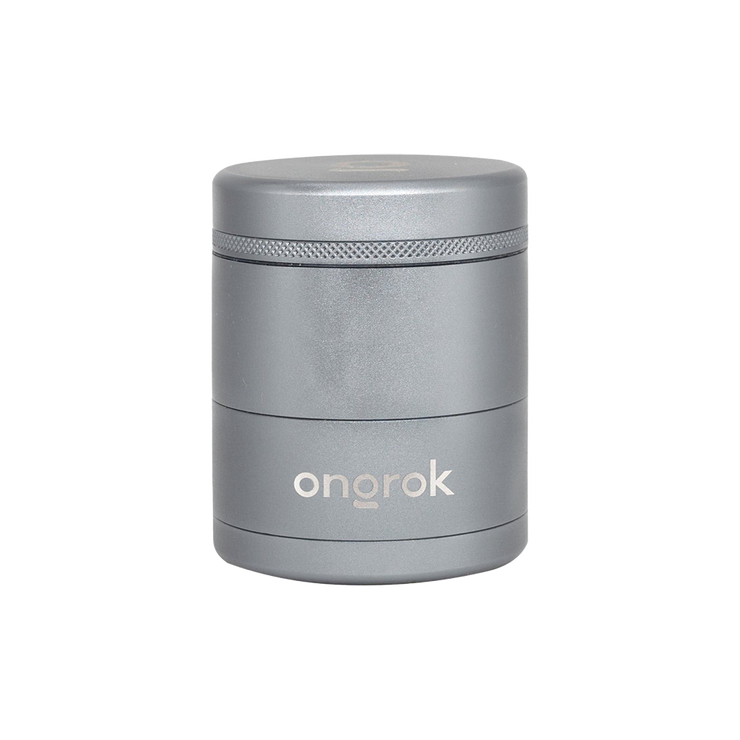 ONGROK Flower Petal Toothless Grinder | 2.2" | Silver