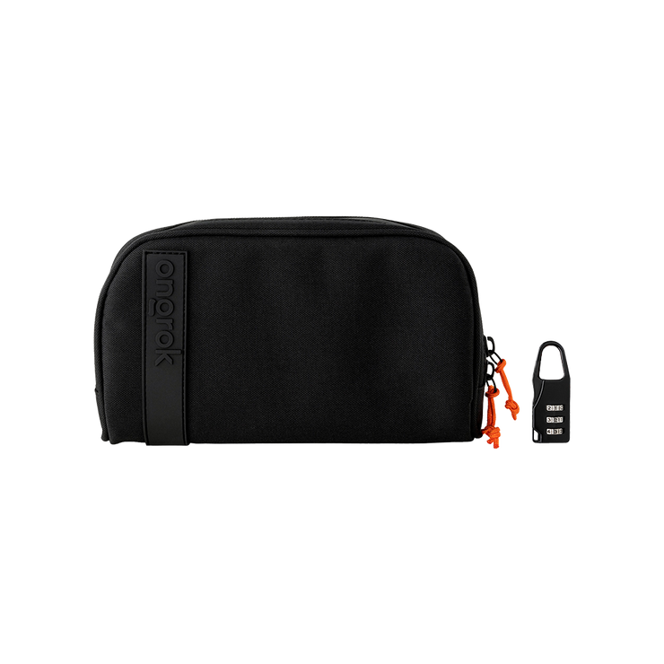 ONGROK V2.0 Carbon-Lined Lockable Wallet | Medium Size | Black