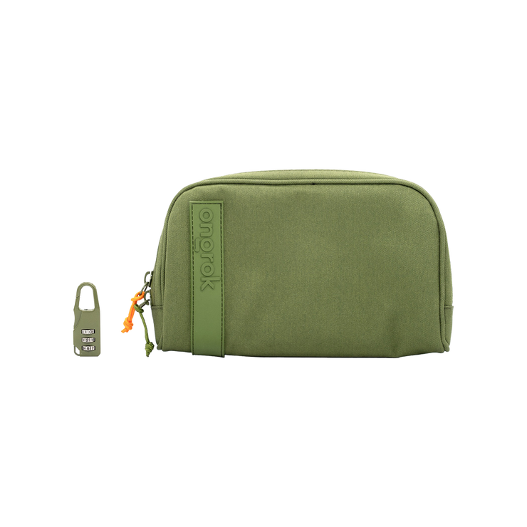 ONGROK V2.0 Carbon-Lined Lockable Wallet | Medium Size | Green