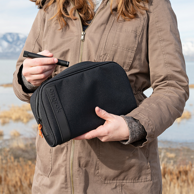 ONGROK V2.0 Carbon-Lined Lockable Wallet | Large Size | Lifestyle View