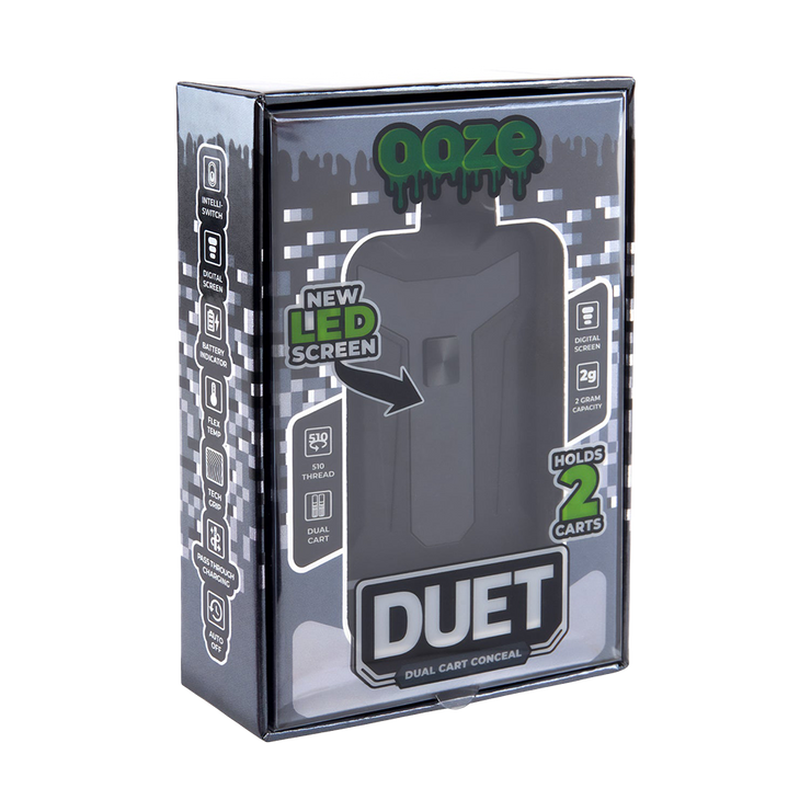 Ooze Duet Dual Cartridge 510 Battery | Packaging