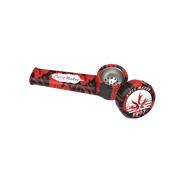 PieceMaker Karma Silicone Hand Pipe | Hibiscus Red Camo