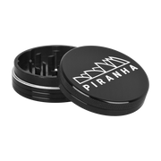 Piranha Aluminum Grinder | 2pc | 2.2" | Black