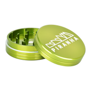 Piranha Aluminum Grinder | 2pc | 2.2" | Green