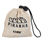 Piranha Aluminum Grinder | 2pc | 2.5" | Travel Pouch