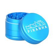 Piranha Aluminum Grinder | 3pc | 2" | Light Blue