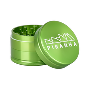 Piranha Aluminum Grinder | 3pc | 2.2" | Green