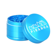 Piranha Aluminum Grinder | 3pc | 2.2" | Light Blue