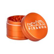 Piranha Aluminum Grinder | 3pc | 2.2" | Orange