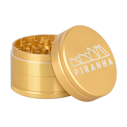 Piranha Aluminum Grinder | 3pc | 2.5" | Gold