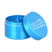 Piranha Aluminum Grinder | 3pc | 2.5" | Light Blue