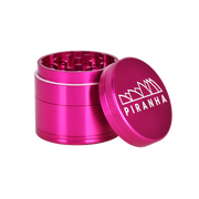 Piranha Aluminum Grinder | 4pc | 2" | Pink