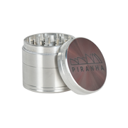 Piranha Aluminum Grinder | 4pc | 2" | Silver