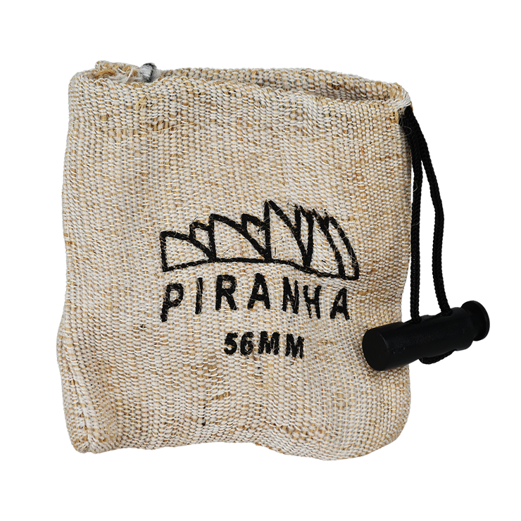 Piranha Aluminum Grinder | 4pc | 2.2" | Drawstring Pouch