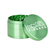 Piranha Aluminum Grinder | 4pc | 2.5" | Green